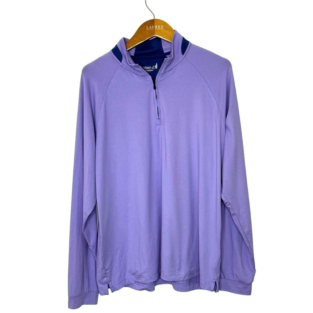 Johnnie-O Performance 1/4 zip long sleeve shirt